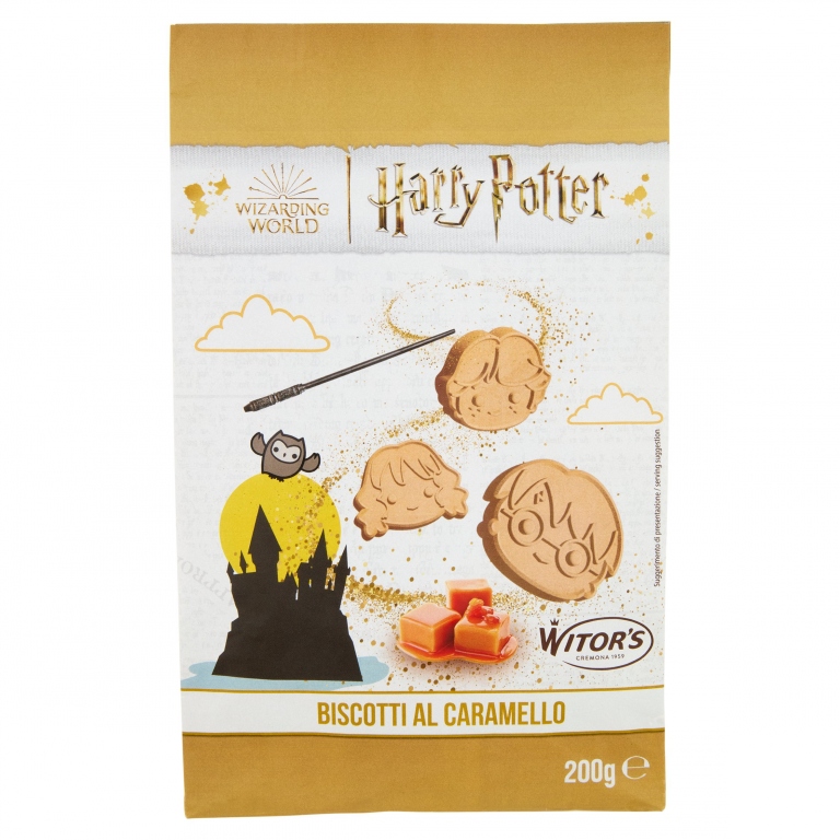 BISC. WITORS HARRY POTTER CARAMELLO 200G