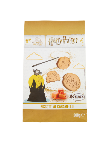 BISC. WITORS HARRY POTTER CARAMELLO 200G