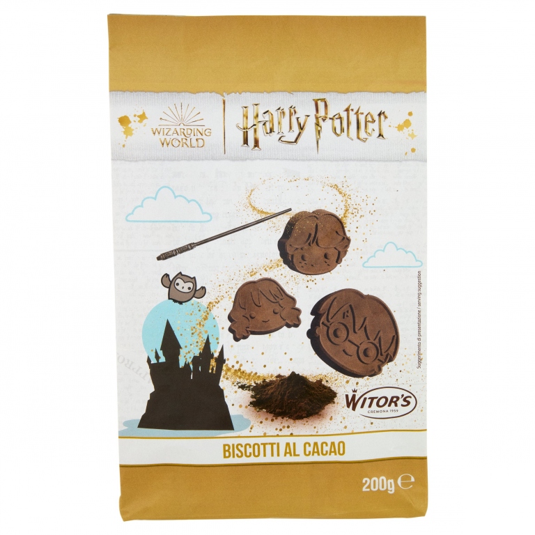BISC. WITORS HARRY POTTER CACAO 200G