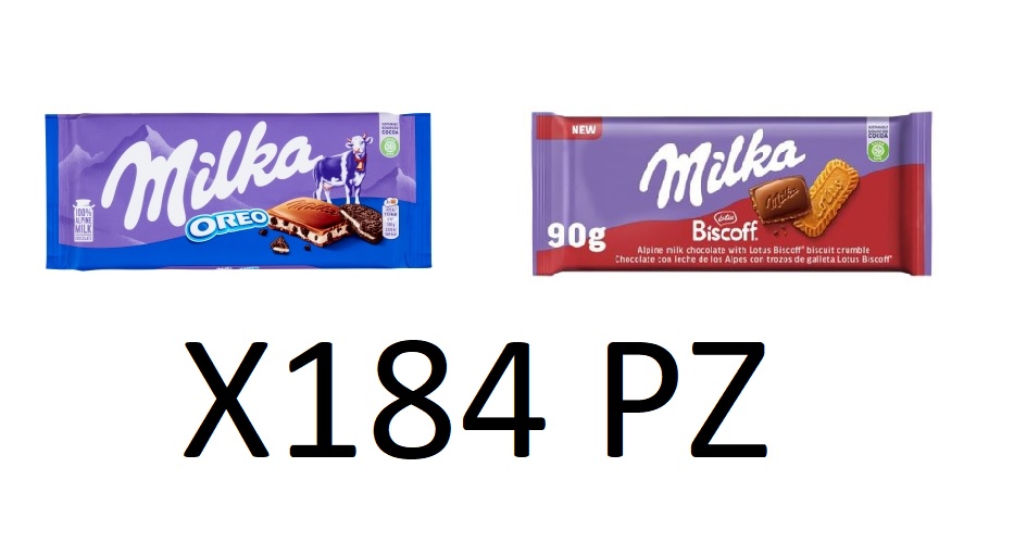 EXPO MILKA TAV. OREO/LOTUS X184 PZ                