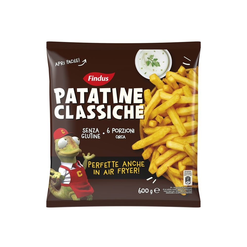 PATATINE CLASSICHE FINDUS G600                    
