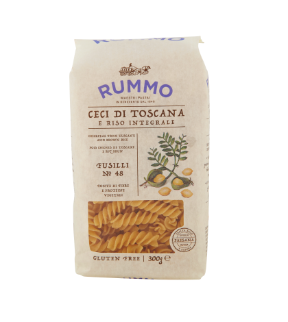 PASTA RUMMO AI LEGUMI S/G N.48 FUSILLI GR300      