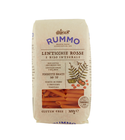 PASTA RUMMO AI LEGUMI S/G N.70 PENNETTE R.GR300   