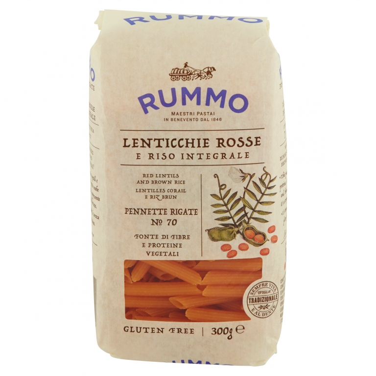 PASTA RUMMO AI LEGUMI S/G N.70 PENNETTE R.GR300   