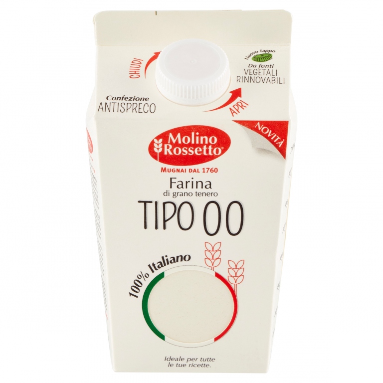 FARINA MOLINO ROSSETTO 00 100% IT.GR.750 BRIK     