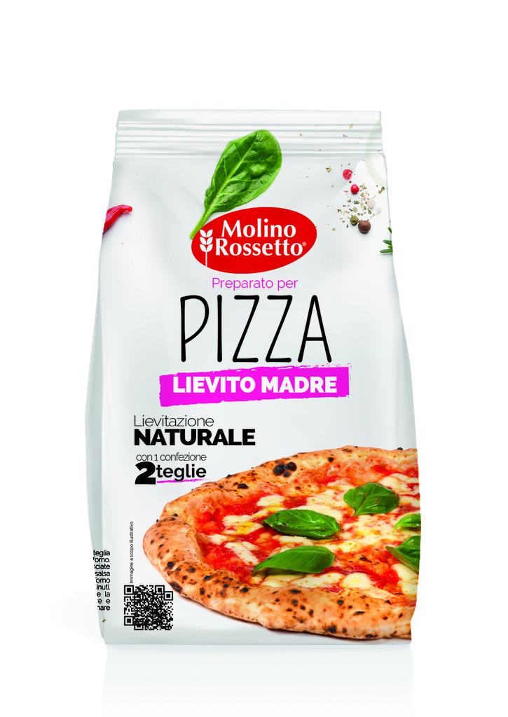 FARINA MOLINO ROSSETTO PIZZA C/LIEVITO GR.750     