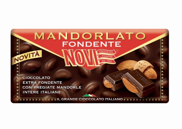 NOVI TAV. MANDORLATO FONDENTE 100G (1215)