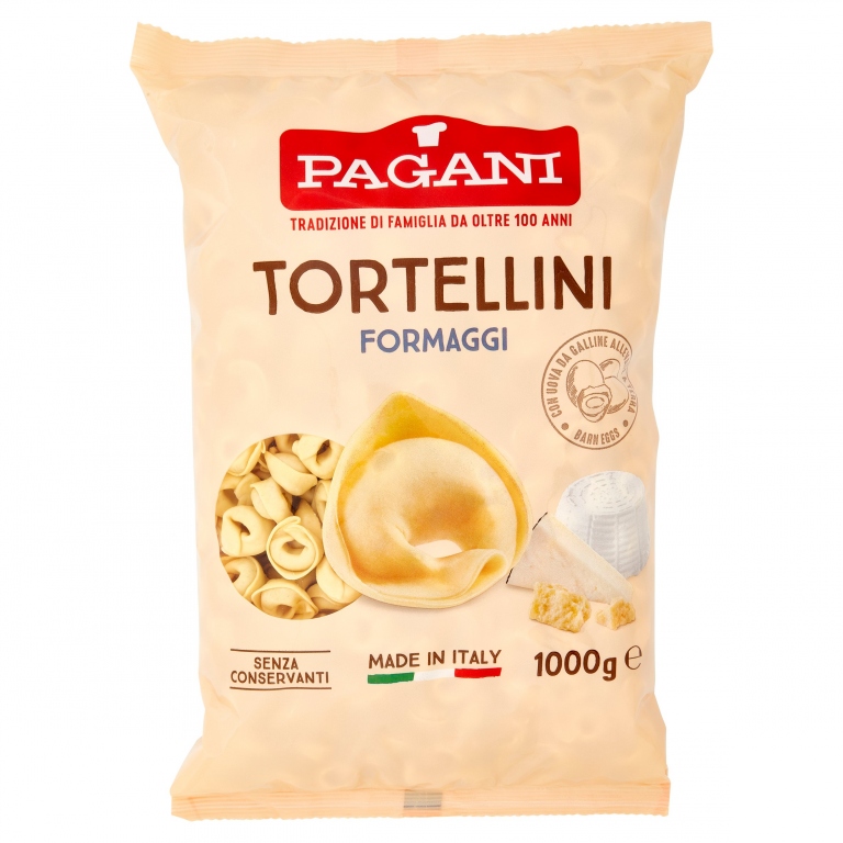 PAGANI TORTELLINI AI FORMAGGI 1000 G