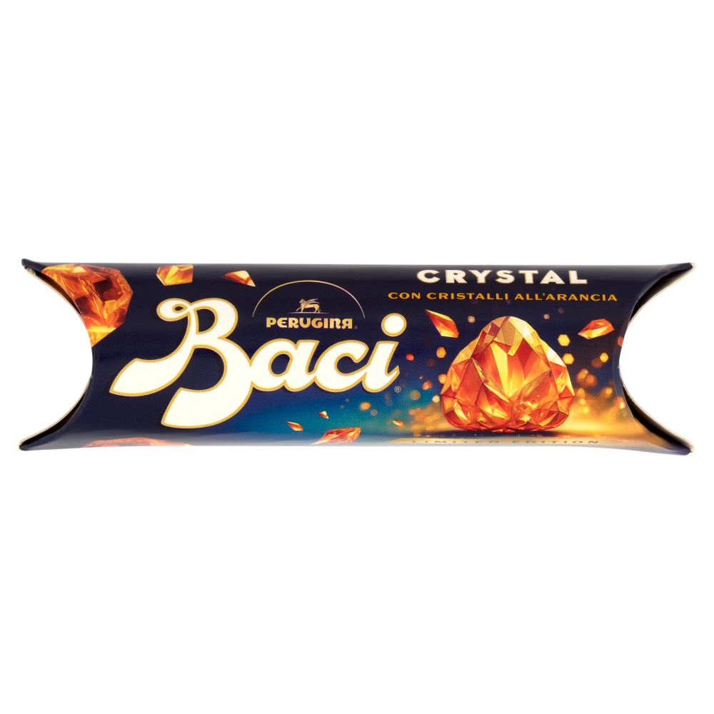 BACI PERUG.TUBO CRYSTAL ARANCIA GR.37,5X3