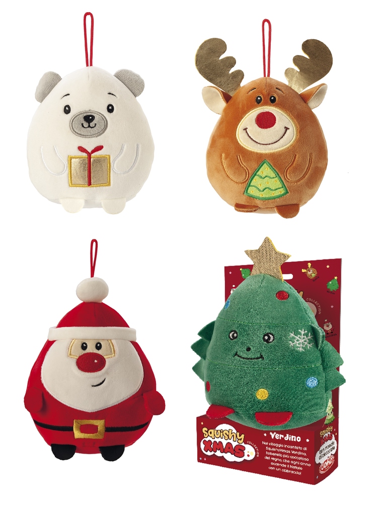 PELUCHE DOLFIN SQUISHYXMAS                        