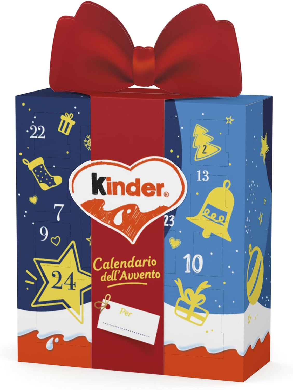 FERRERO KINDER CAL AVV GIFT BOX GR.214X42