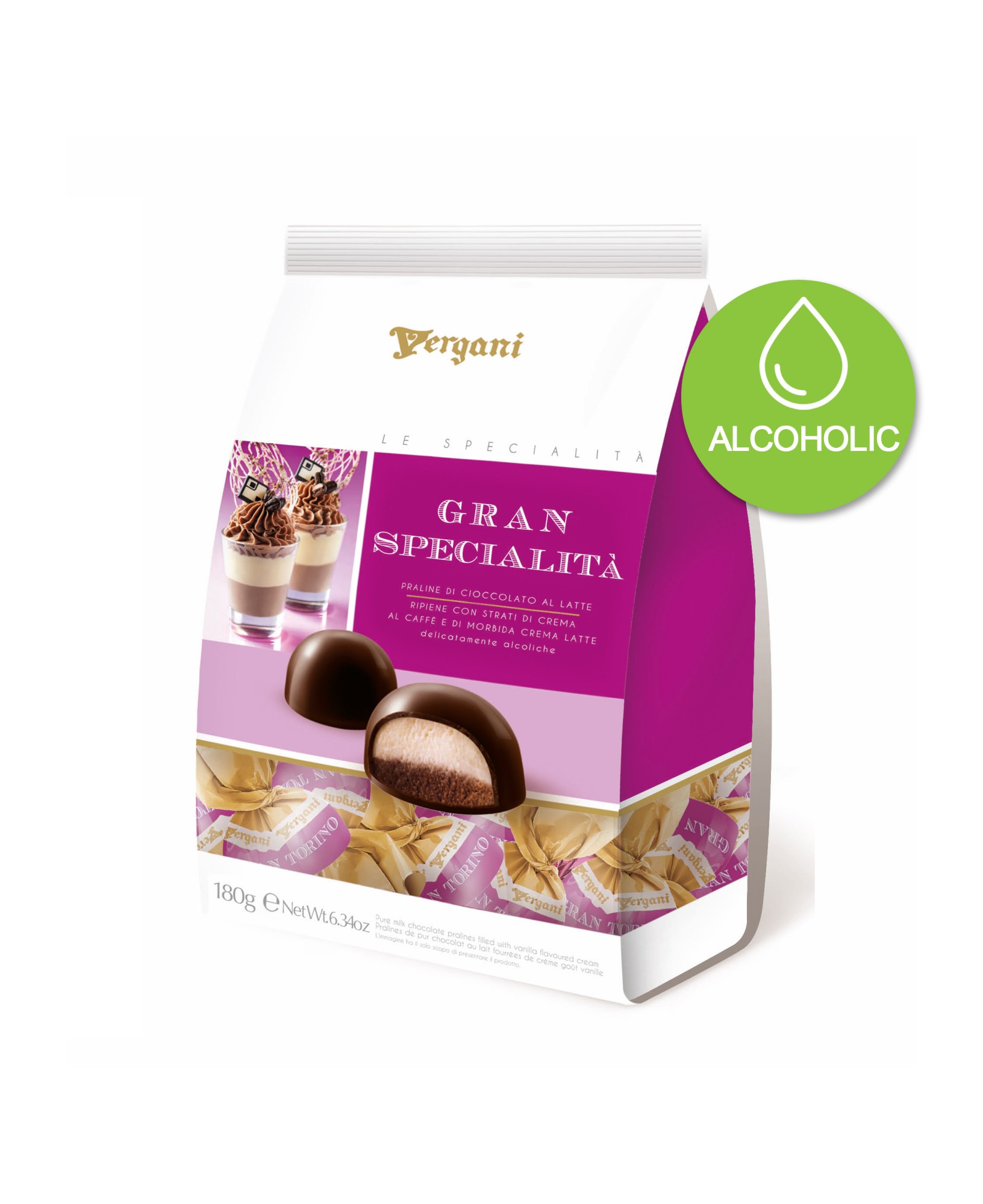 VERGANI PRALINE GRAN SPECIALITA' BS GR.180