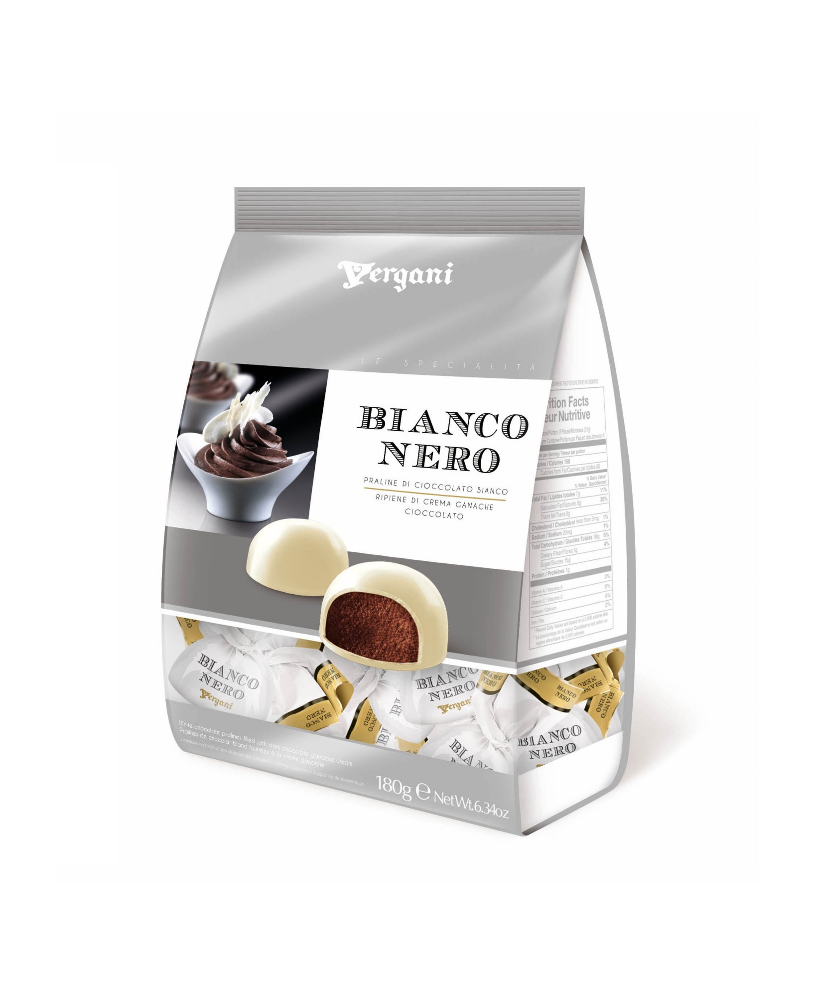 VERGANI PRALINE IL FONDENTE BS GR.180