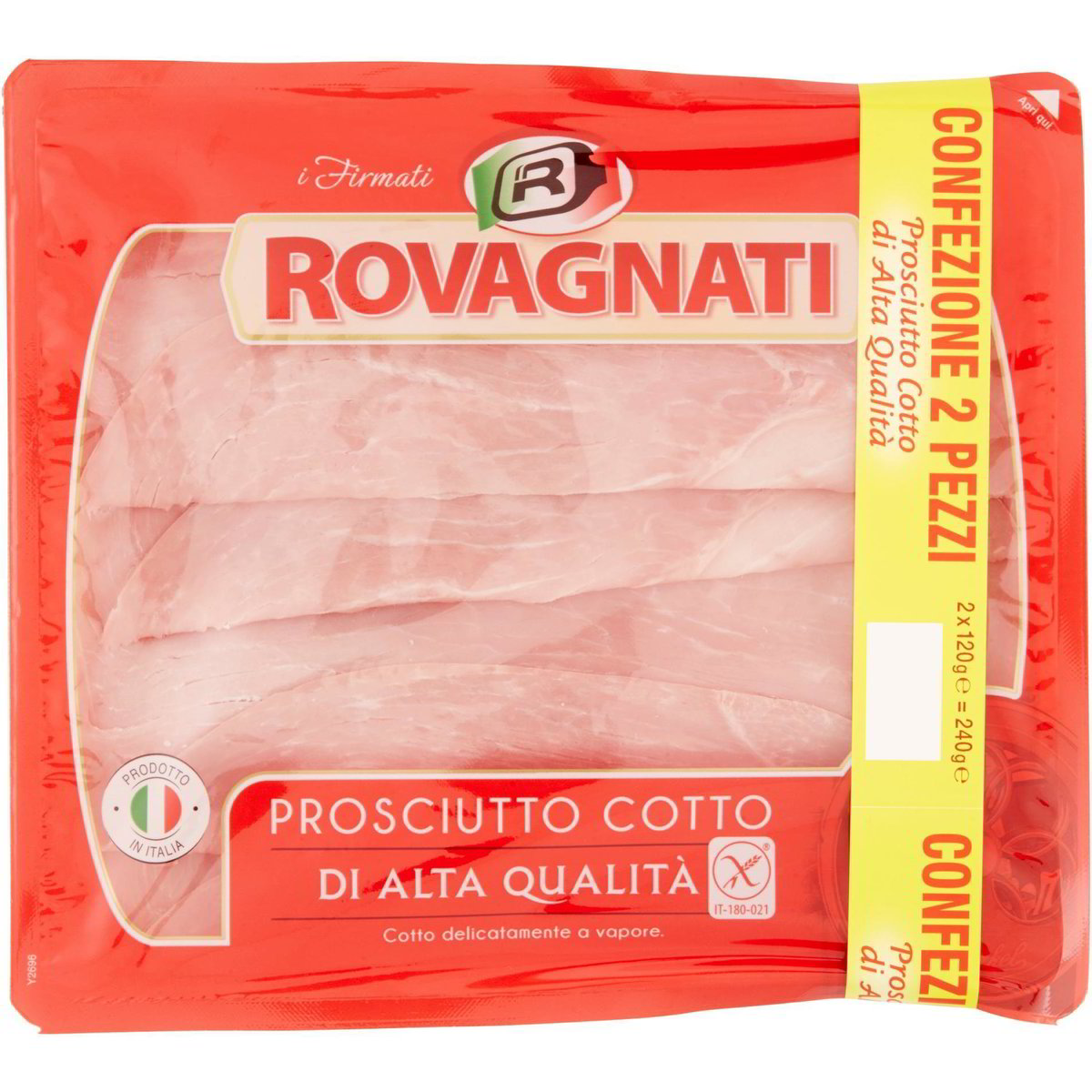 ROVAGNATI I FIRMATI AFF.PROSC.COTTO GR.120X2 BIPAK