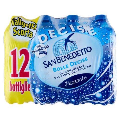 SAN BENEDETTO O,5L FRIZZANTE  FONTE DEL POLLIN         O CON NUOVO TAPPO TWIST&DRINK