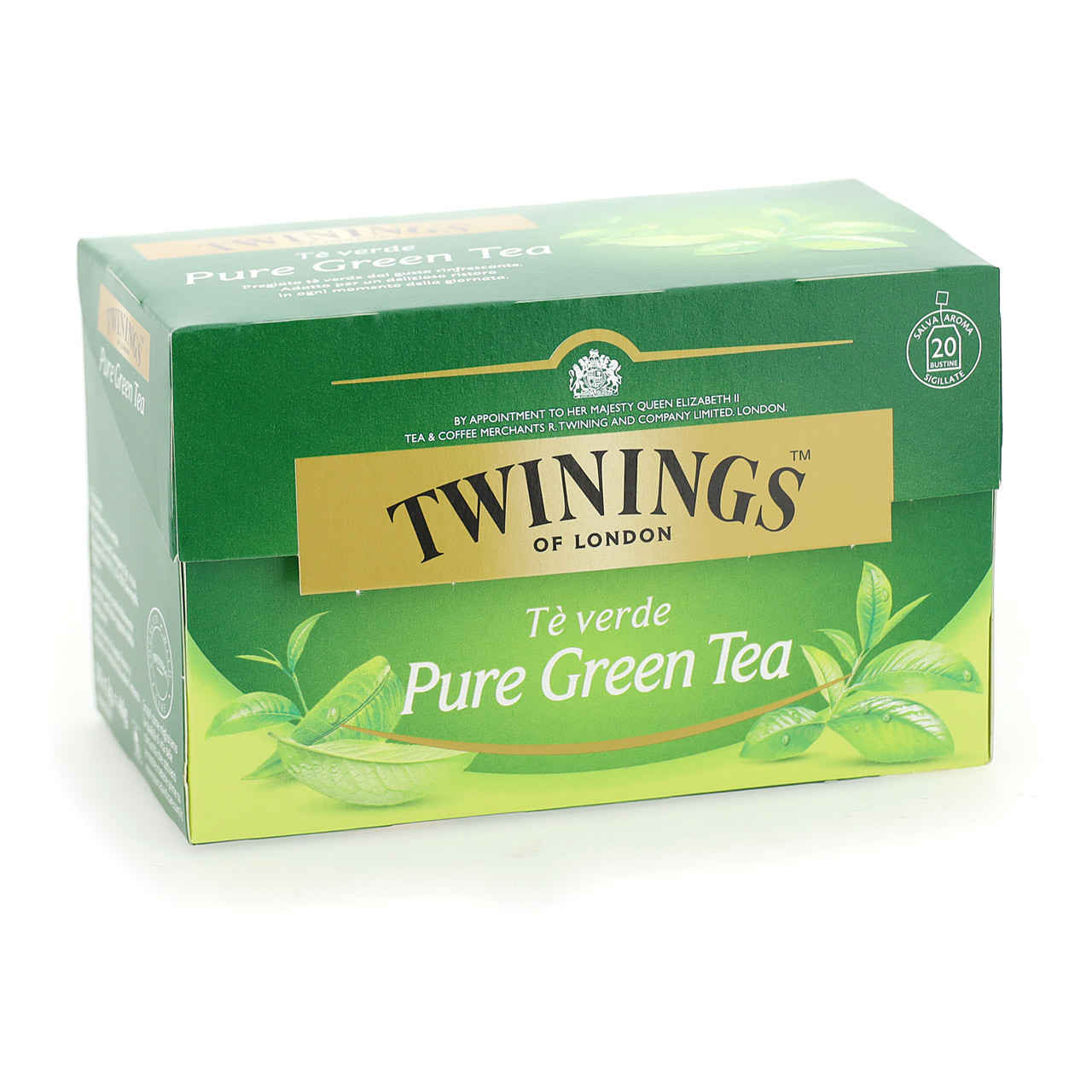 THE TWININGS GR.40X20BS THE VERDE