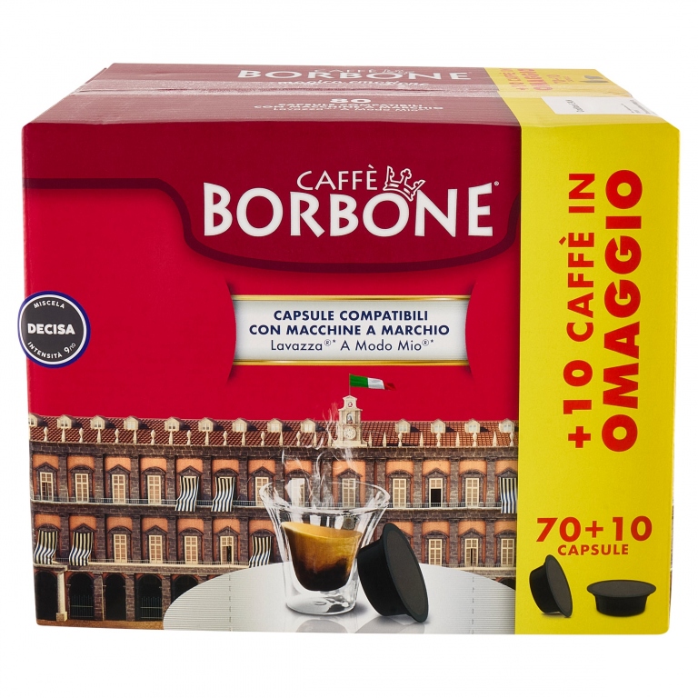 CAFFE' BORBONE COMP.AMODOMIO DECISA X70+10 OM     