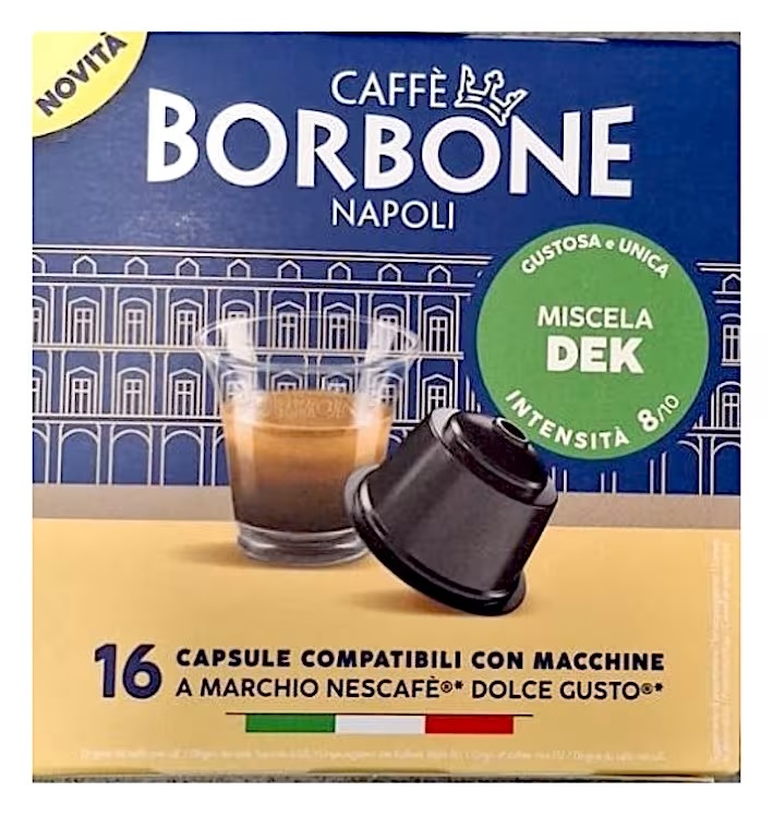 CAFFE' BORBONE COMP.DOLCEG.DEK X16PZ