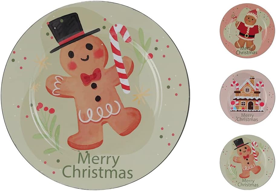 SOTTOPIATTO MERRY CHRISTMAS D.33 ASSORTITI