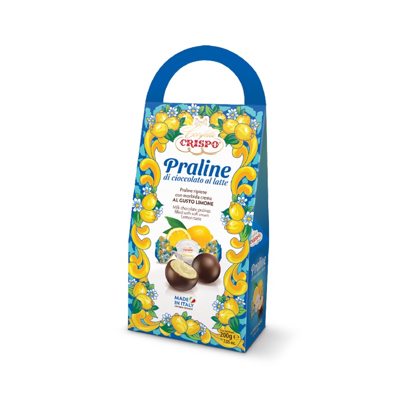CRISPO CONFEZ.PRALINE CREMA LIMONE GR.200         