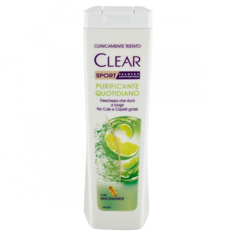 SHAMPOO CLEAR SPORT ML 225 PURIFICANTE