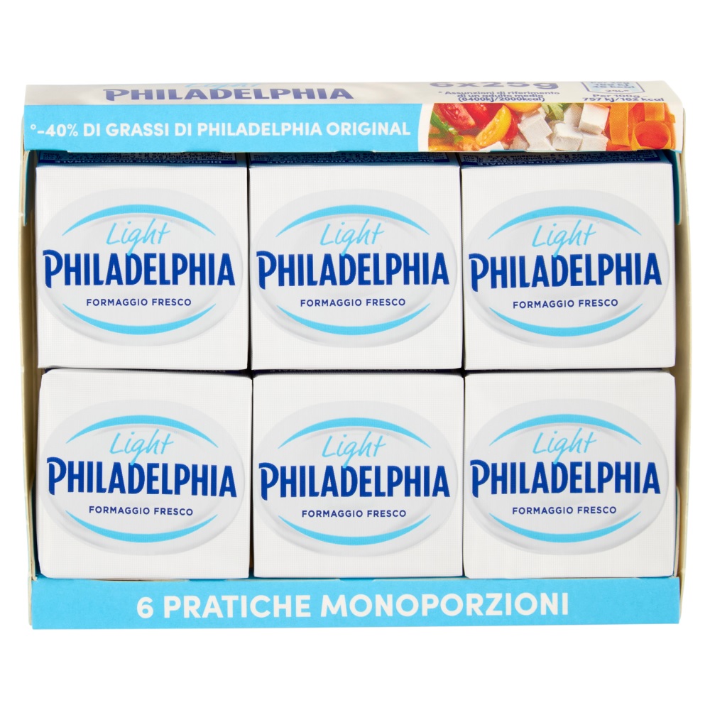 PHILADELPHIA LIGHT 6 X 25 G