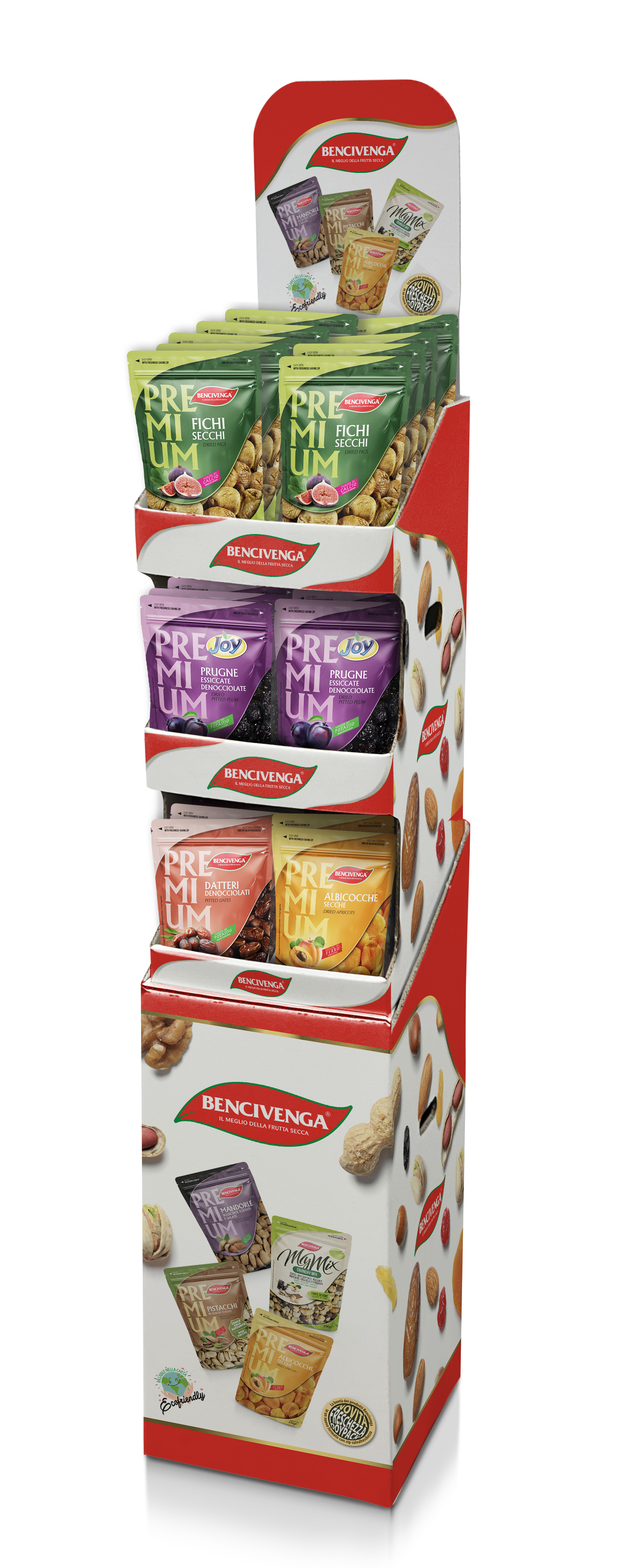 EXPO BENCIVENGA DOYPACK FRUTTA ESSICCATA 150GX60PZ