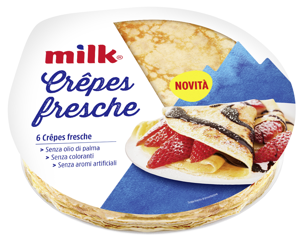 MILK 6 CREPES FRESCHE GR.360