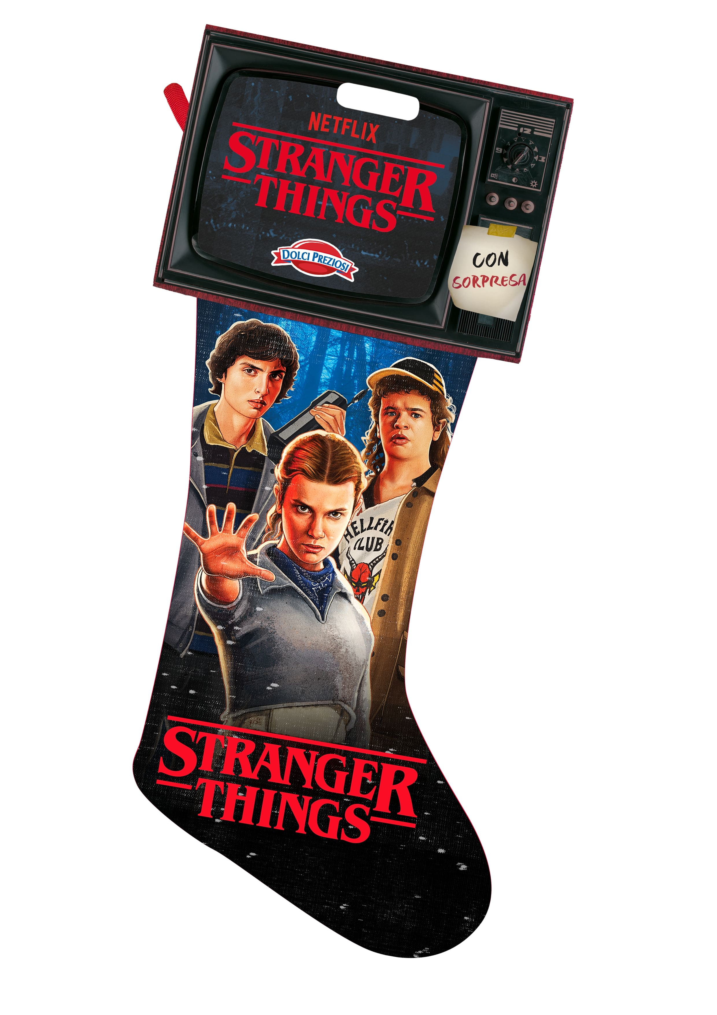 CALZA DOLCI PREZIOSI STRANGER THINGS 190GR