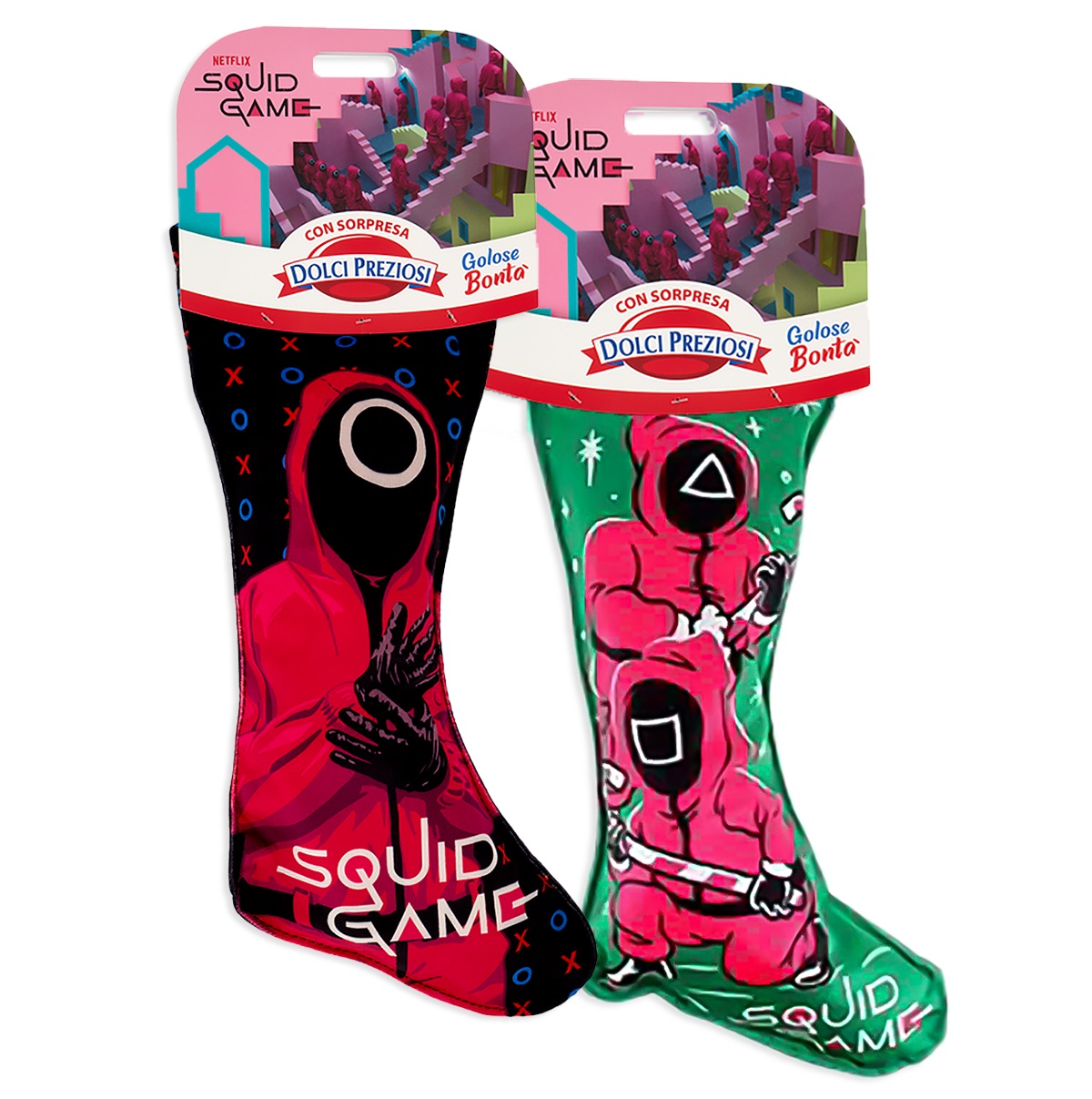 CALZA DOLCI PREZIOSI SQUID GAME 190GR