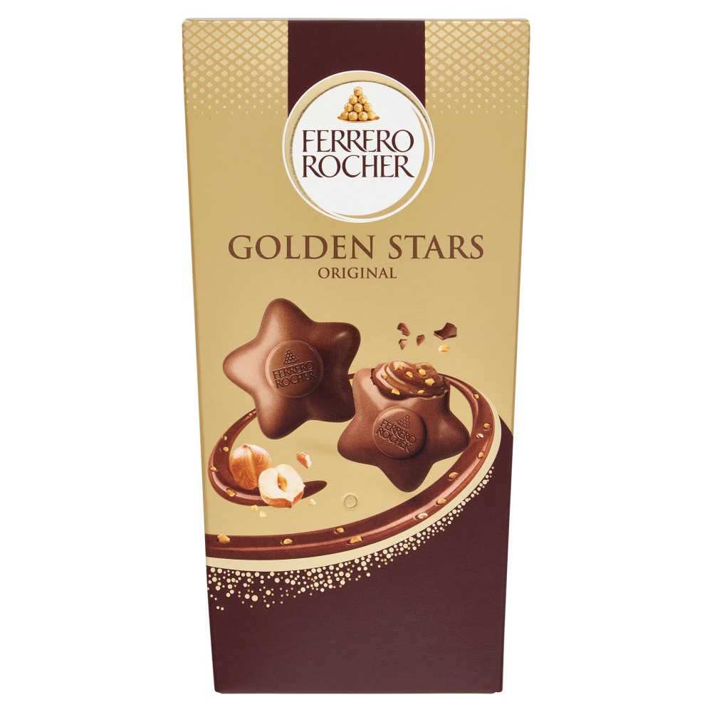 FERRERO ROCHER GOLDEN STARS ORIGINAL 10 PEZZI 115 G
