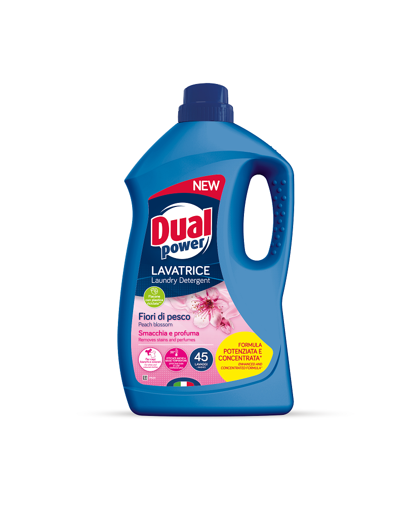 DET.LIQ.LAV.DUALPOWER FIORI PESCO 45LAV.