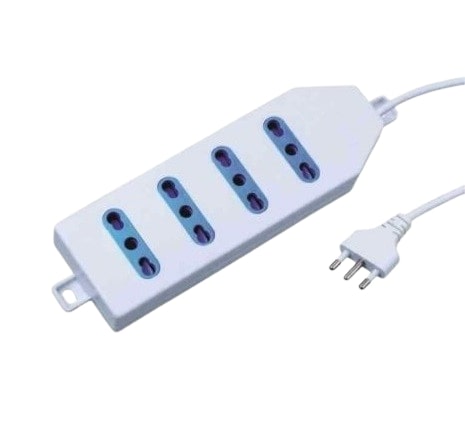 PRESA MULTIPLA 4 USC.BIPASSO 10/16A+T