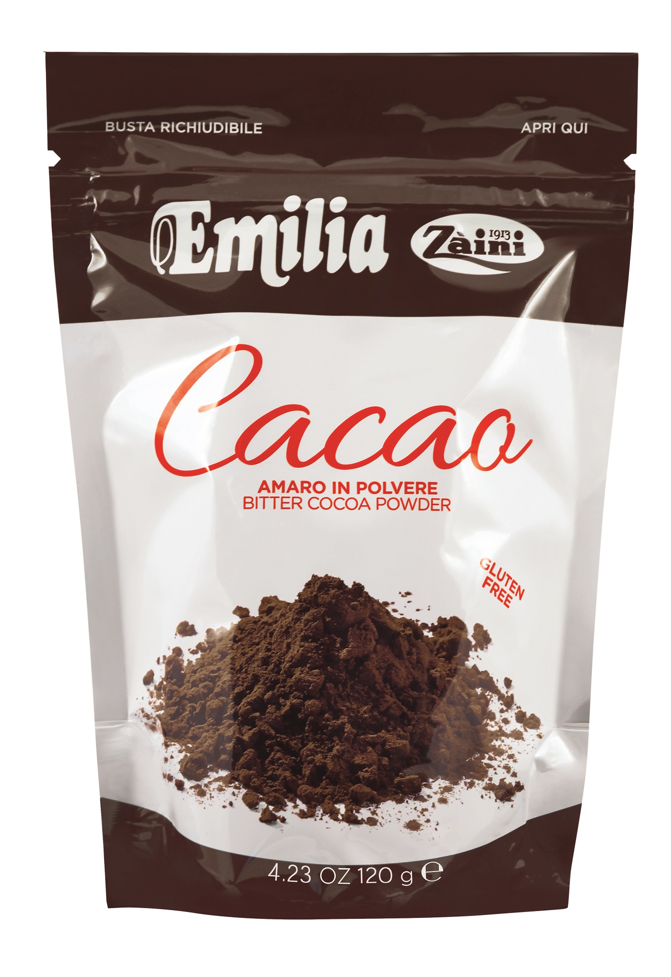 ZAINI EMILIA CACAO AMARO IN POLVERE 120 G