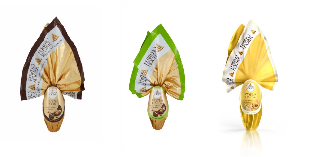 UOVO FERRERO ROCHER WH/LAT/FOND GR.340X14         