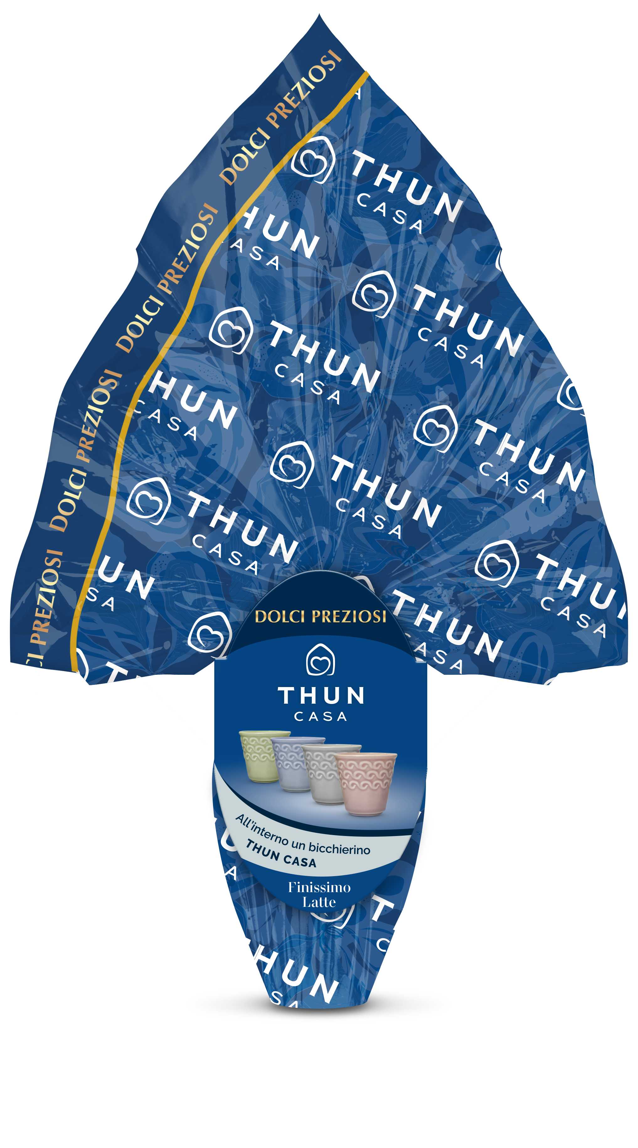 UOVO DOLCI PREZIOSI LATTE THUN CASA GR.240        