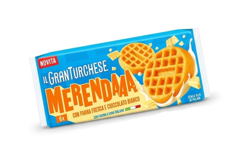 MERENDA GRAN TURCHESE CIOCC. BIANCO/PANNA GR.240  