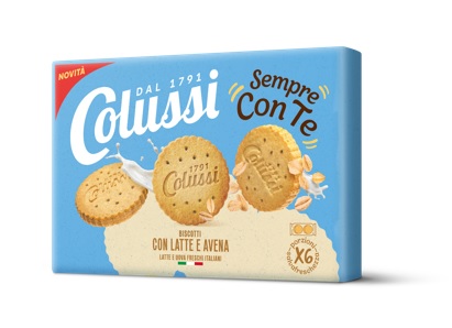 BISC. COLUSSI FROLLINO LATTE E AVENA GR.288