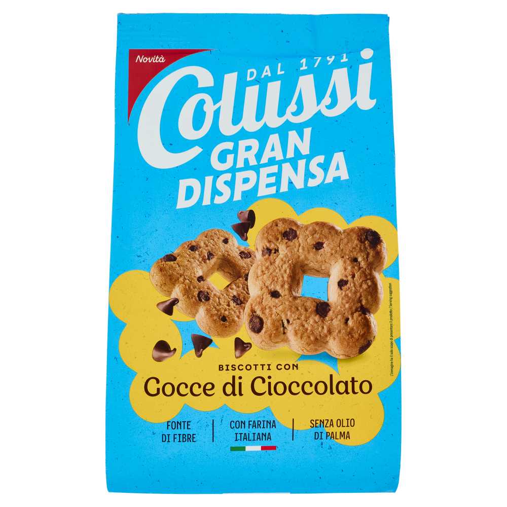 BISC. COLUSSI GRAN DISPENSA FROLLINO CIOCC. GR.565