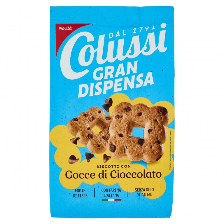 BISC. COLUSSI GRAN DISPENSA FROLLINO CIOCC. GR.565