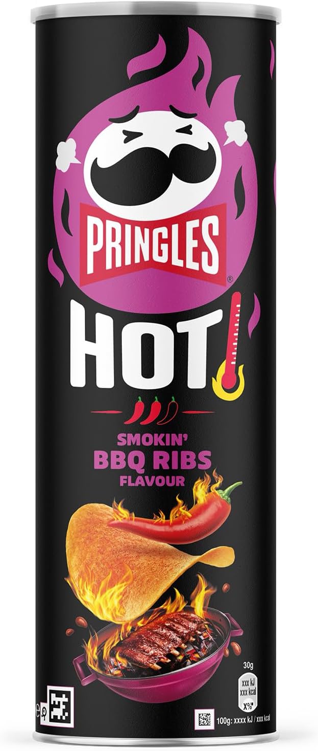 PRINGLES HOT&SPICY BBG GR.160