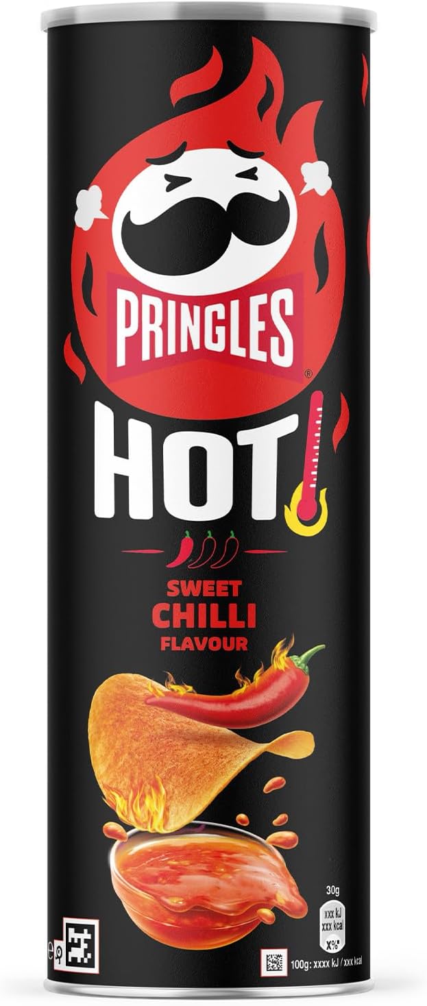 PRINGLES HOT&SPICY SWEET CHILLI GR.160