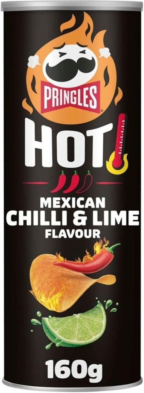PRINGLES HOT&SPICY MEXICAN CHILLI GR.160