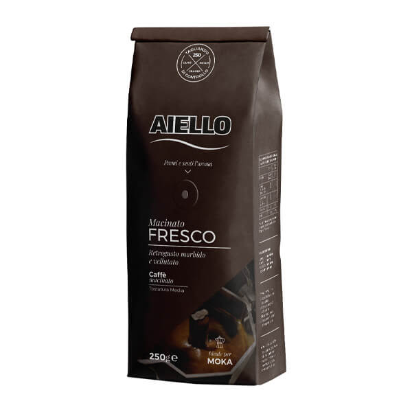 CAFFE' AIELLO MACINATO FRESCO GR250