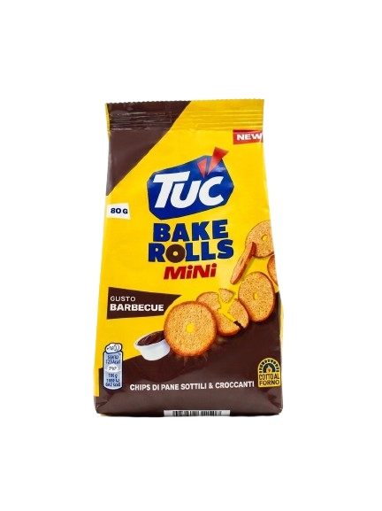 TUC BAKE ROLLS MINI BBQ GR.80