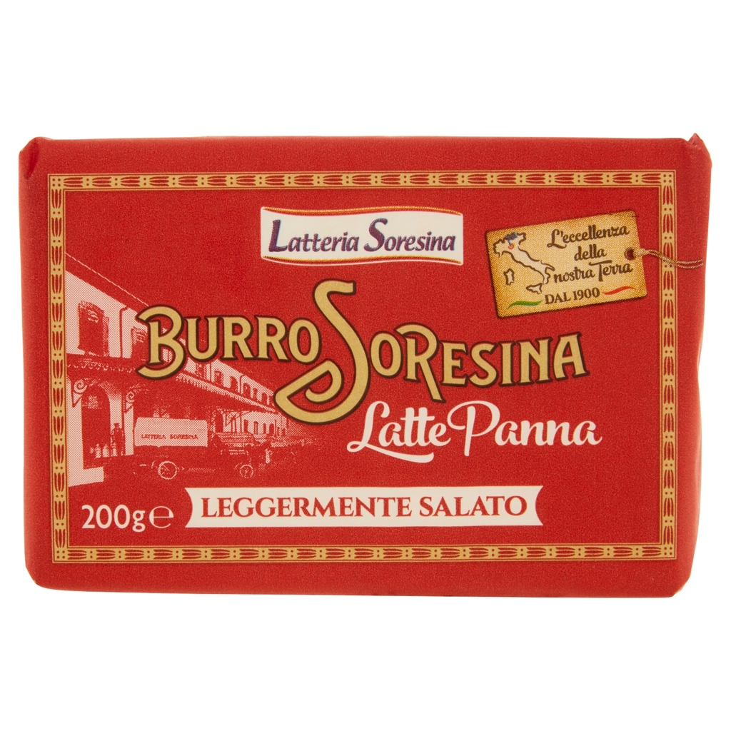 BURRO SORESINA LATTEPANNA LEGGERMENTE SALATO 125 GR