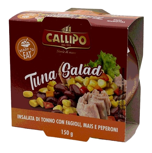 INSALATA CALLIPO TON/FAG/MAIS/PEPER.GR150         