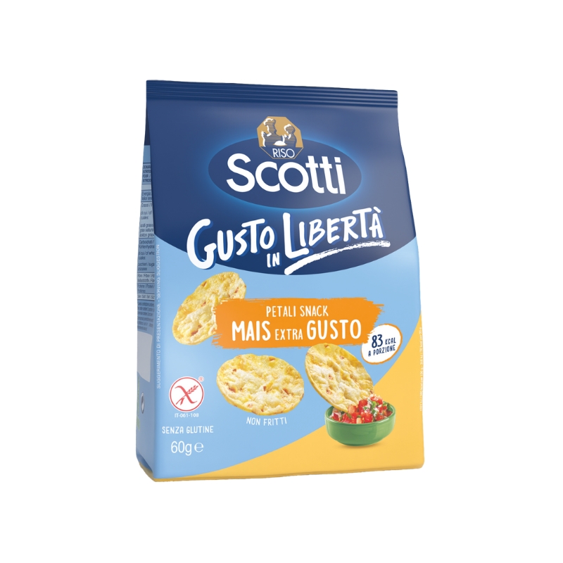 SCOTTI PETALI SNACK MAIS GR.60                    