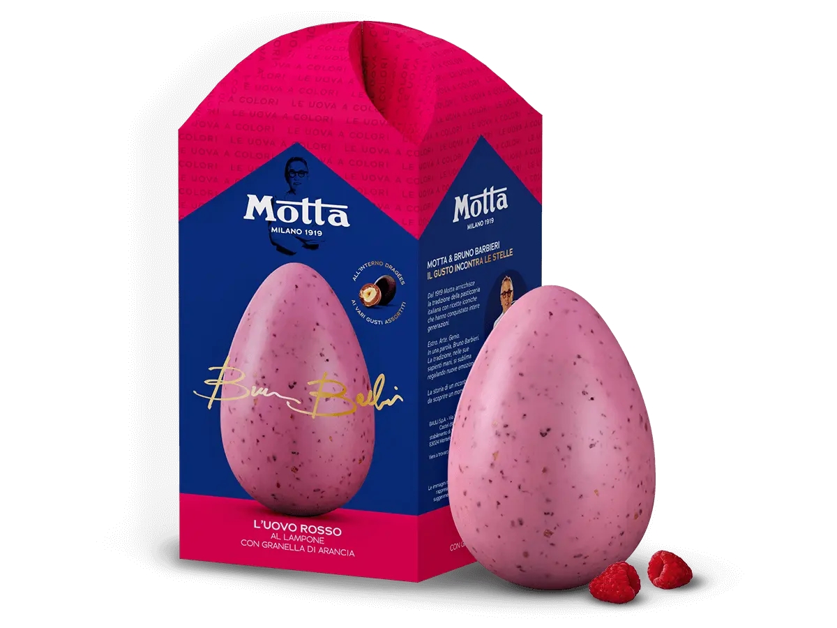 UOVO MOTTA ROSSO LAMPONE/ARANCIA GR.220           