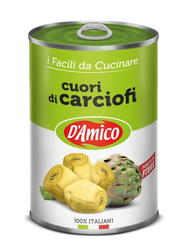 CARCIOFI CUORI ATTINA' NAT.LATT.GR.400